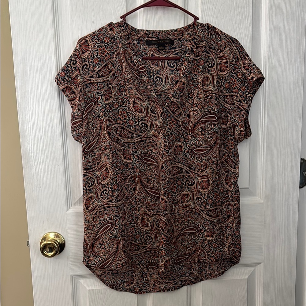 Cynthia Steffe Paisley Print Women's Top